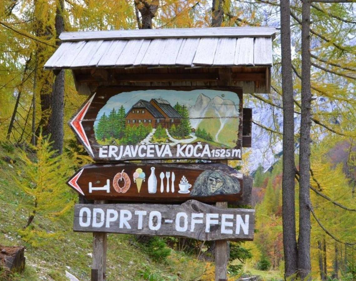 Hotel Erjavceva Mountain Hut At Vrsic Pass Kranjska Gora Exterior foto